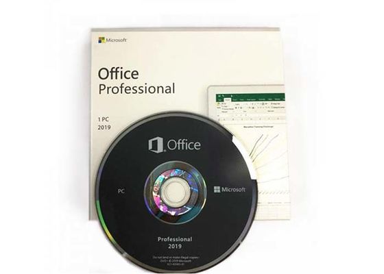 32 / 64 Bit Office Professional Plus 2019 DVD Package For PC / MS