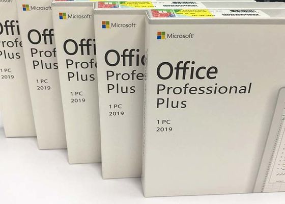Global Activation Bind Account Microsoft Office 2019 Pro Plus DVD KeyCard Sticker