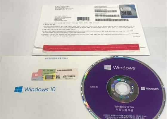 Multilingual language Microsoft Windows 10 Pro DVD Customizable Package