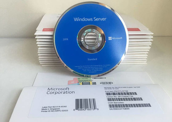Microsoft Windows Server 2019 Key With Package Win Server 2019 STD DVD Pack