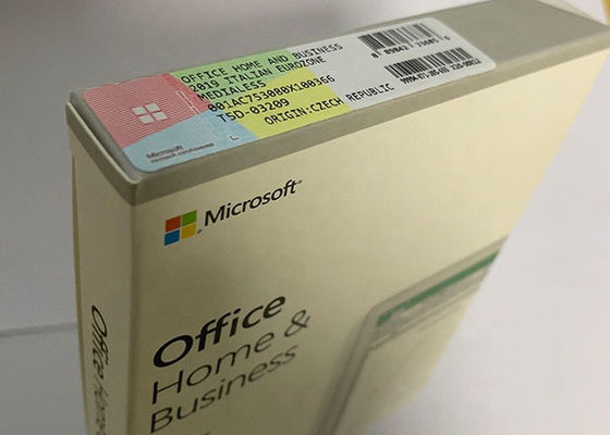 Full Package DVD on Line Office 2019 Home And Business Key Card