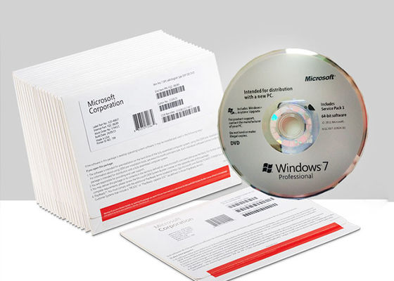 Genuine Win 7 Pro DVD / Windows 7 Professional Licence Key Software English Version