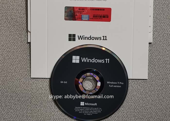 100% Online Activation Windows 11 Pro DVD , OEM Windows 11 Pro Key