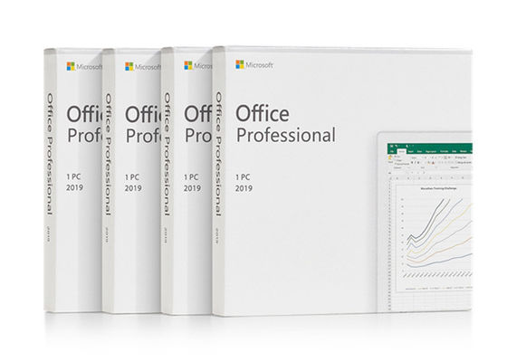 Original Microsoft Office 2019 Pro Plus License Key Card Life Time Warranty